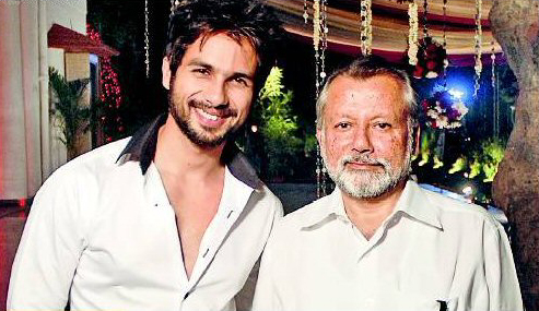 Shahid et son père Pankaj